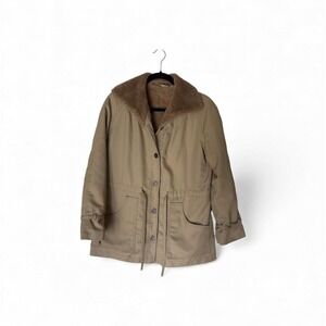 Vintage Smug Sherpa Lined Utility Jacket